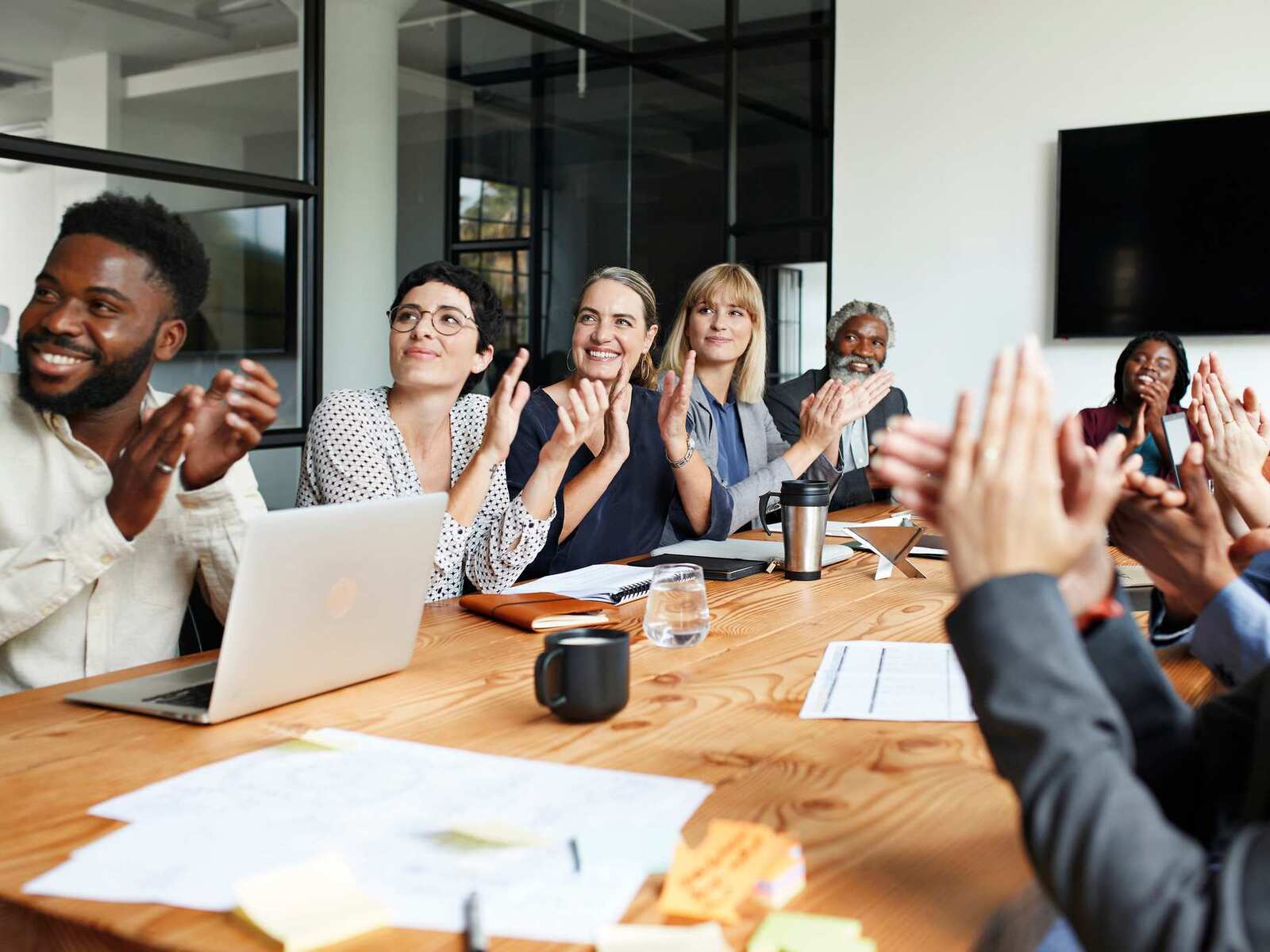 Corporate team retreat